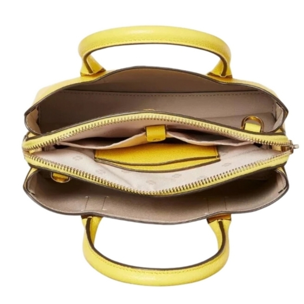 NWOT Kate Spade Modern Contemporary Eclectic Grain Leather Margaux Mini Satchel - Picture 9 of 11